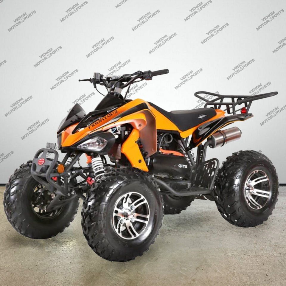 Viper 200cc Full-Size Adult ATV Automatic + Reverse Orange