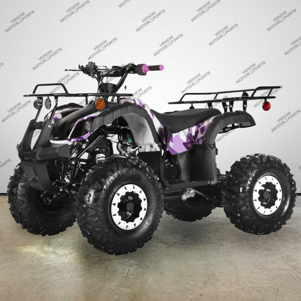 Kodiak 125cc ATV | Mid-Size ATV | ATV-3125XR8-U2 Purple Camo