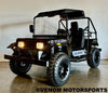 Venom 200cc Mini Jeep | Willys Edition | Full-Size | Automatic Black