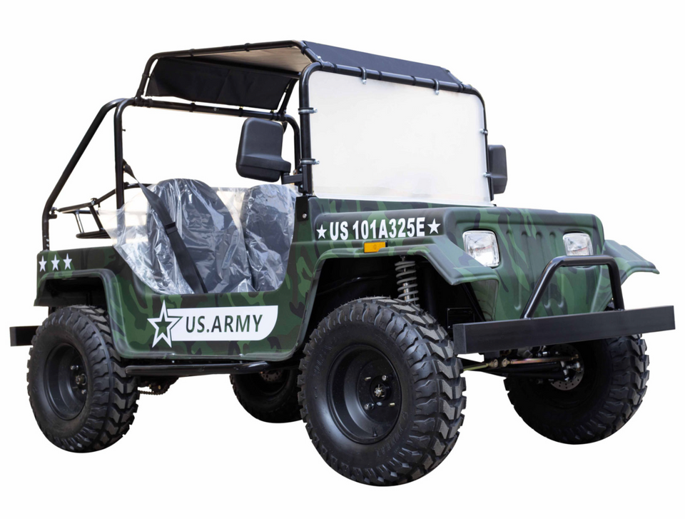Venom 200cc Mini Jeep | Willys Edition | Full-Size | Automatic