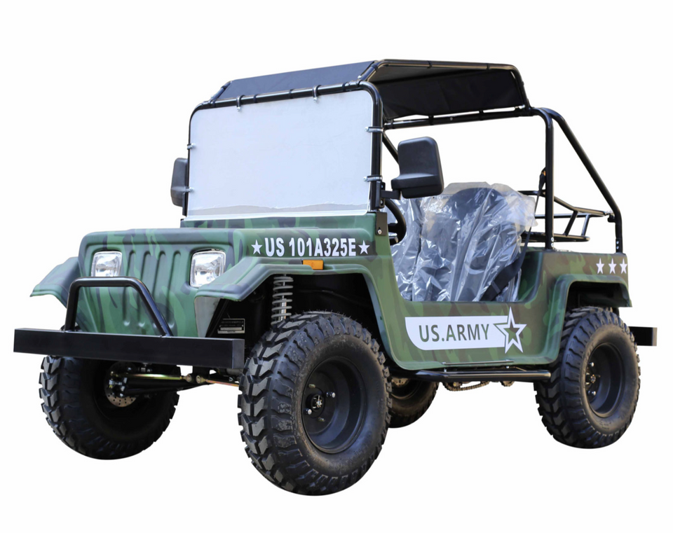 Venom 200cc Mini Jeep | Willys Edition | Full-Size | Automatic