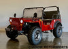Venom Mini Jeep | 125cc | 2 Seater | Willys Edition | 3 Speed Red