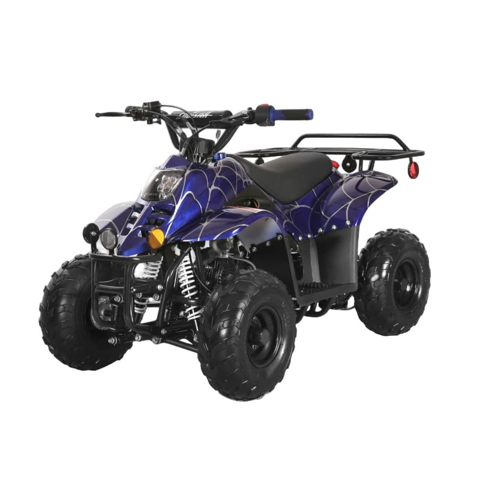 Venom Moccasin | 110cc ATV | Fully Automatic Spider Blue