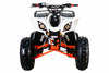 Venom Raptor 125cc ATV | Automatic Transmission + Reverse White Orange