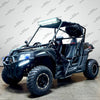 Venom Armored UTV | 2-Seater | 200cc | Automatic + Reverse Black