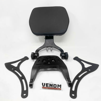 Sissy Bar Backrest & Luggage Rack | Lifan Lycan 250