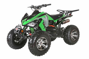 Viper 200cc Full-Size Adult ATV Automatic + Reverse Green