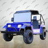 Venom 200cc Mini Jeep | Willys Edition | Full-Size | Automatic Blue