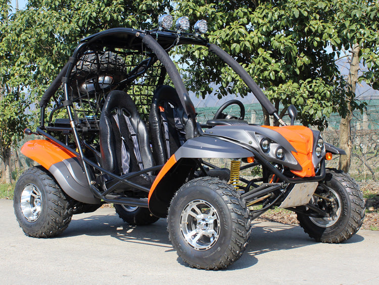 Venom Bolt Go Kart | 2 Seater | 200cc | Automatic + Reverse Black