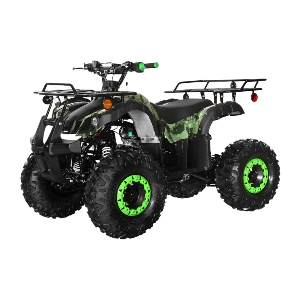 Venom Kodiak | 125cc ATV | Fully Automatic + Reverse Green Camo Fully Automatic