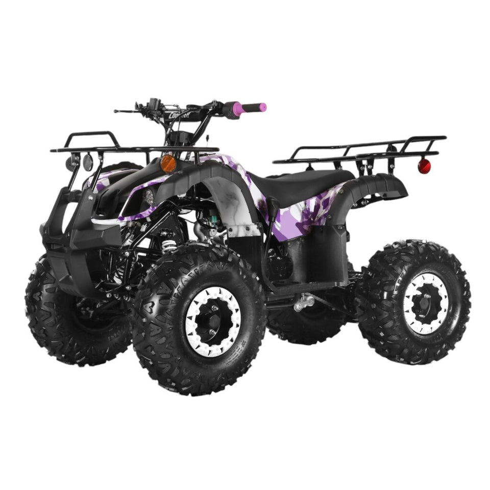 Venom Kodiak | 125cc ATV | Fully Automatic + Reverse Purple Camo Fully Automatic