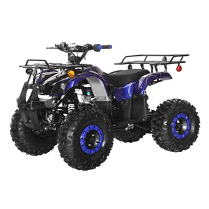 Venom Kodiak | 125cc ATV | Fully Automatic + Reverse Spider Blue Fully Automatic