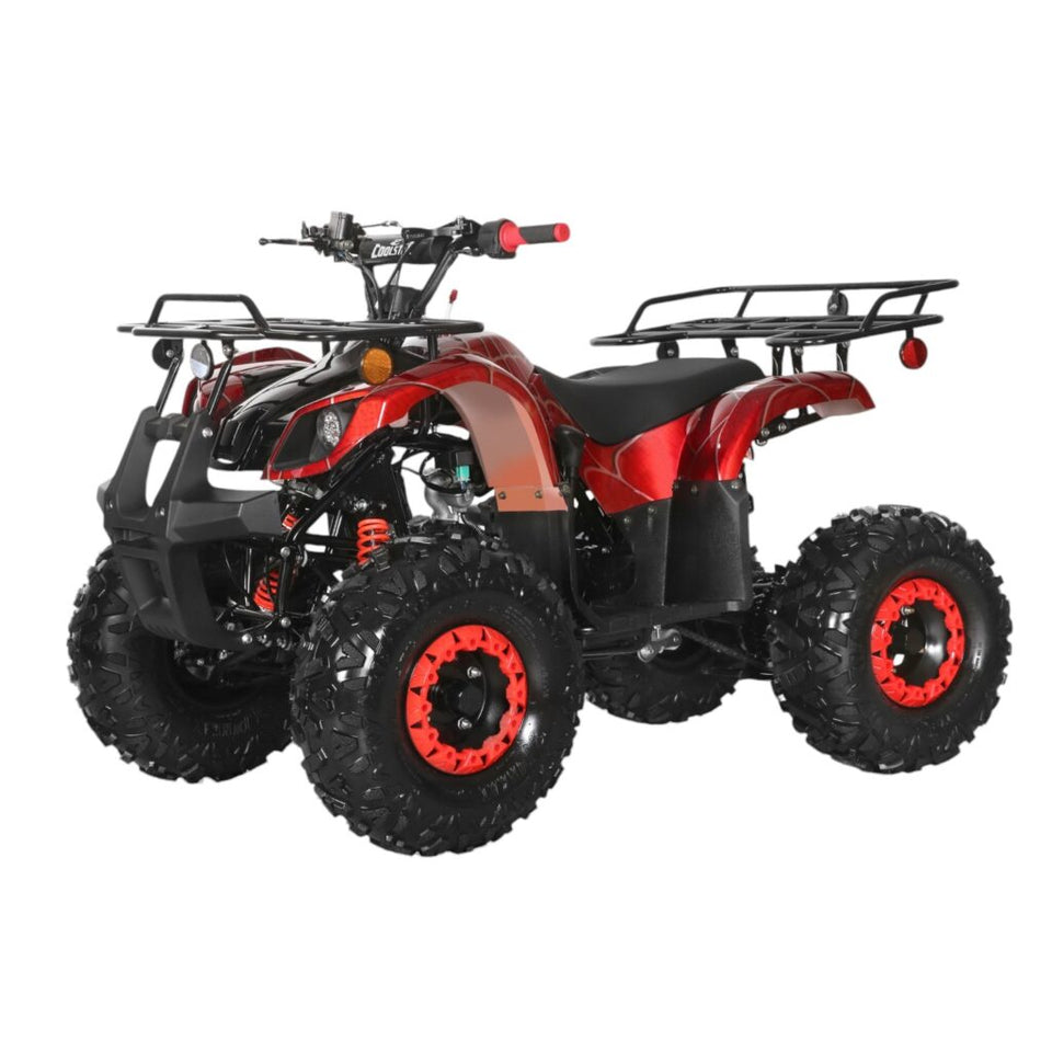 Venom Kodiak | 125cc ATV | Fully Automatic + Reverse Spider Red Fully Automatic