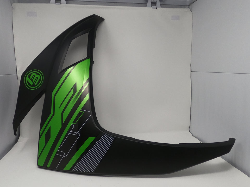 X19 200cc Automatic Motorcycle | Main Right Panel (03010676) Green