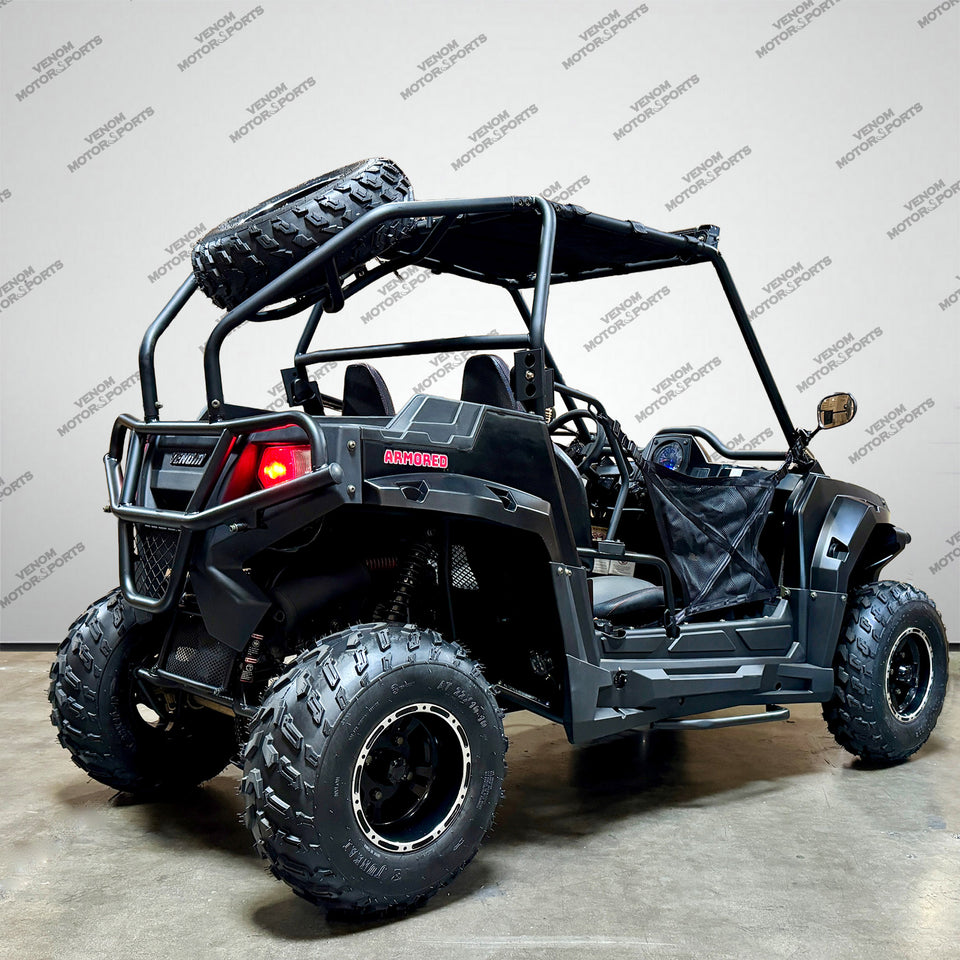 Venom Armored UTV | 2-Seater | 200cc | Automatic + Reverse