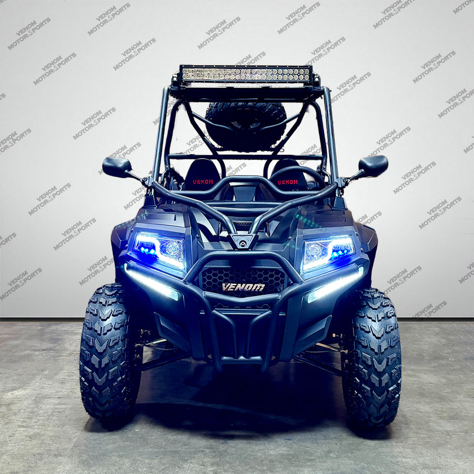 Venom Armored UTV | 2-Seater | 200cc | Automatic + Reverse
