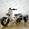 50cc Maddog Trike | 3 Wheeler | Automatic Transmission White