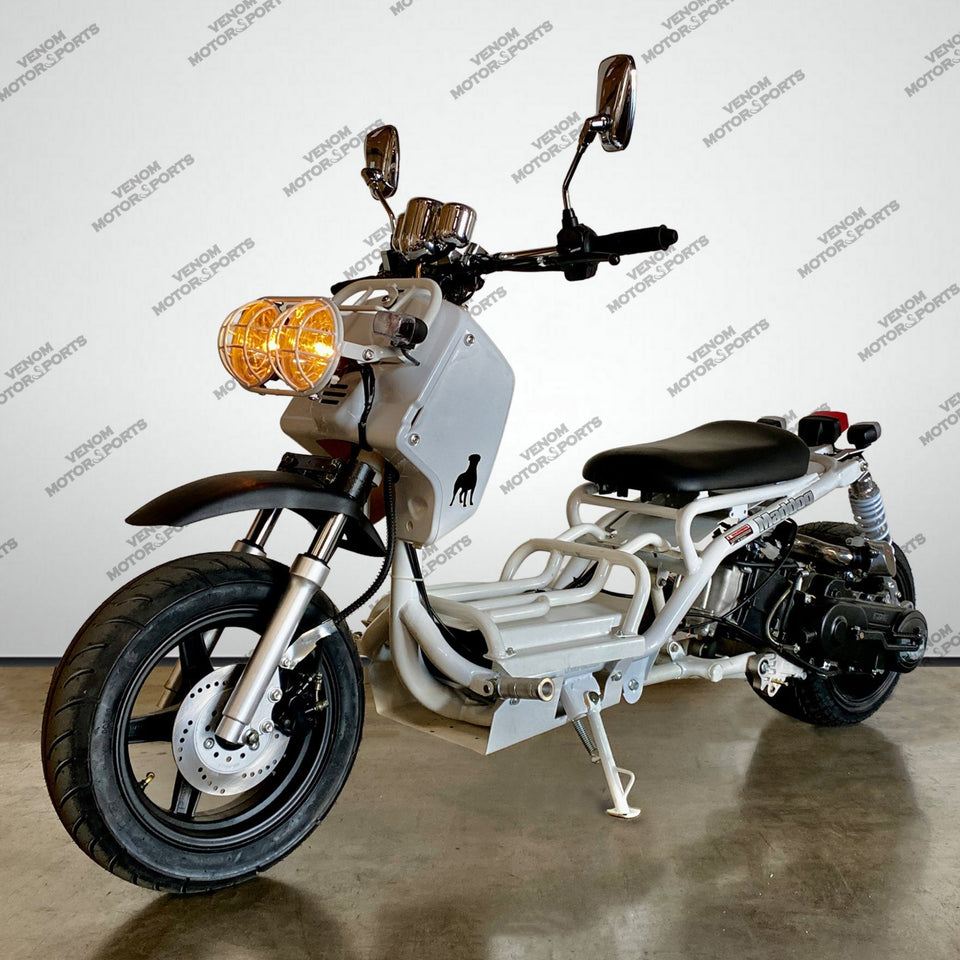 50cc Maddog Scooter | Generation 1 | Automatic Transmision White