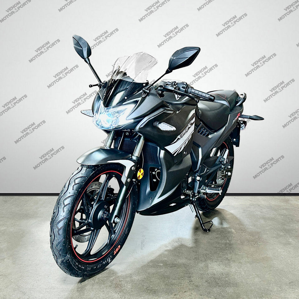 Lifan KPR 200 | 200cc Motorcycle | Fuel-Injected | 6-Speed Black