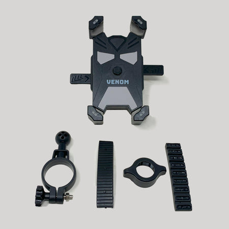 Venom Heavy-Duty Phone Holder | Fits all 50cc-250cc Motorcycles
