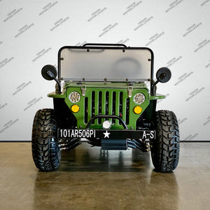 Venom Mini Jeep | 125cc | 2 Seater | Willys Edition | 3 Speed