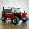 Venom Mini Jeep | 125cc | 2 Seater | Willys Edition | 3 Speed Red