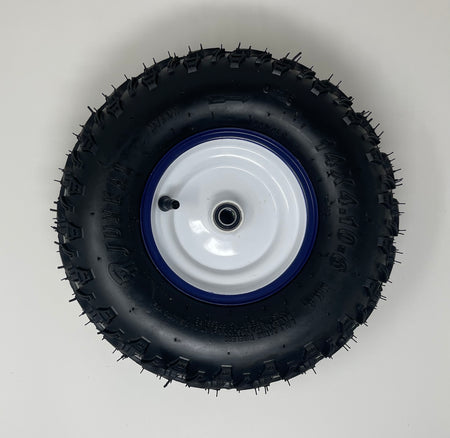 Replacement Tire + Rim | 14x4.10-6 | 14x5.00-6 | Venom 1300W ATV Blue