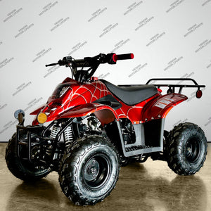 Venom Moccasin | 110cc ATV | Fully Automatic Spider Red