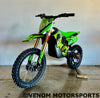 Venom Pro | 1600w Electric Dirt Bike | 48V | Lithium Green