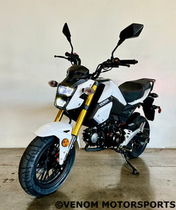 Venom x20 | 125cc Motorcycle | 4-Speed MATTE WHITE