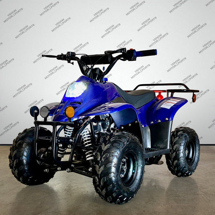 Venom Moccasin | 110cc ATV | Fully Automatic Blue