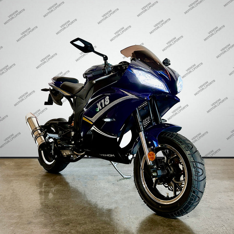 Venom x18 | 50cc Motorcycle | Automatic Transmission [PRE-ORDER JULY 30TH 2025]