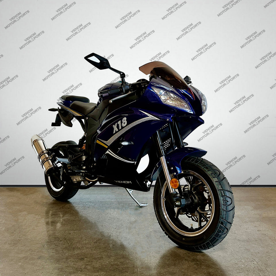 Venom x18 | 50cc Motorcycle | Automatic Transmission [PRE-ORDER JULY 30TH 2025]