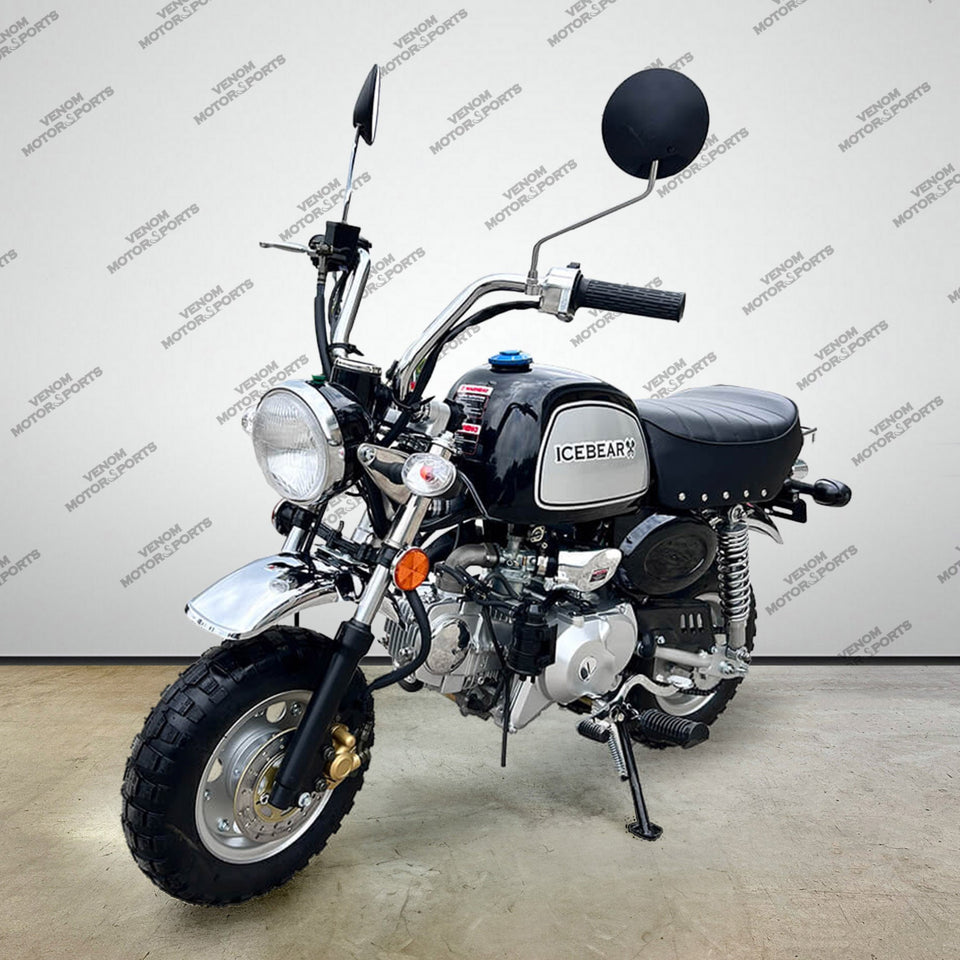 Leo Monkey Bike | 125cc Motorcycle | 4-Speed Black