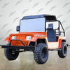 Venom 200cc Mini Jeep | Willys Edition | Full-Size | Automatic Orange