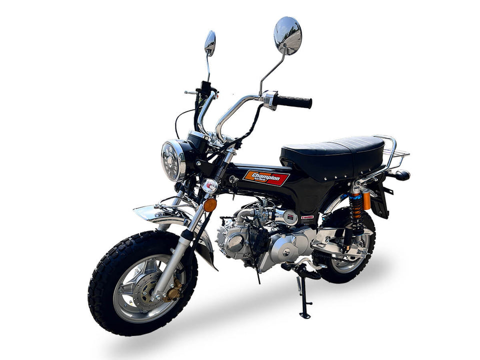 Champion LX Monkey Bike | 125cc Motorcycle | 4 Speed | PBZ125-2P Black