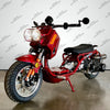 150cc Maddog Scooter | Generation 4 | Automatic Transmission Burgundy
