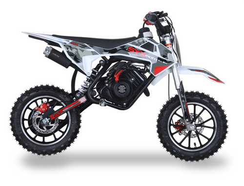 Venom Syxmoto 49cc Racing Motocross Dirt Bike - Automatic Red