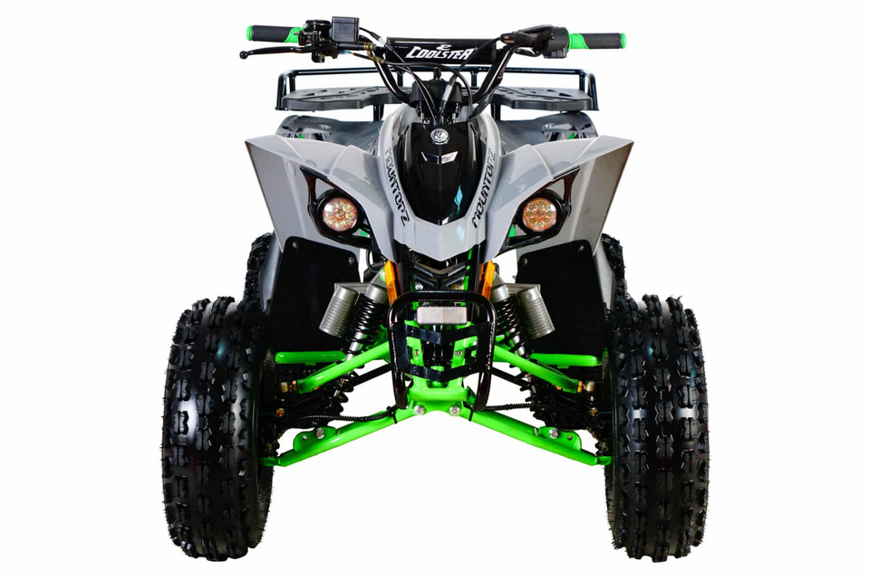 Venom Raptor 125cc ATV | Automatic Transmission + Reverse Grey Green