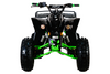 Venom Raptor 125cc ATV | Automatic Transmission + Reverse Black Green