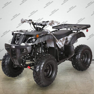 Venom Kodiak | 200cc ATV | Full-Size | Fully Automatic + Reverse Army Black
