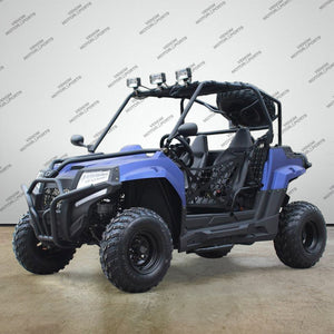 Venom Armored UTV | 2-Seater | 200cc | Automatic + Reverse Blue