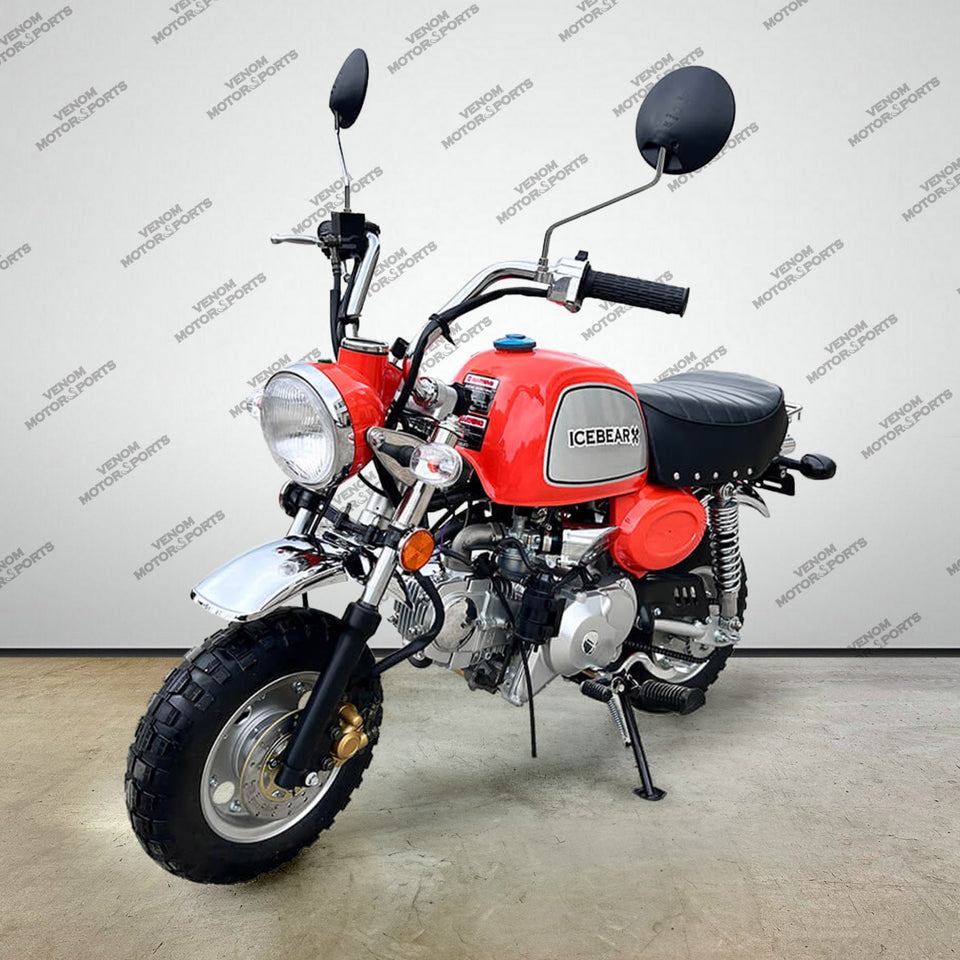 Leo Monkey Bike | 125cc Motorcycle | 4-Speed Orange