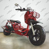 50cc Maddog Scooter | Generation 1 | Automatic Transmision Burgundy