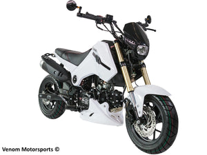 Venom x19R Fuerza | 125cc Motorcycle | 4-Speed White