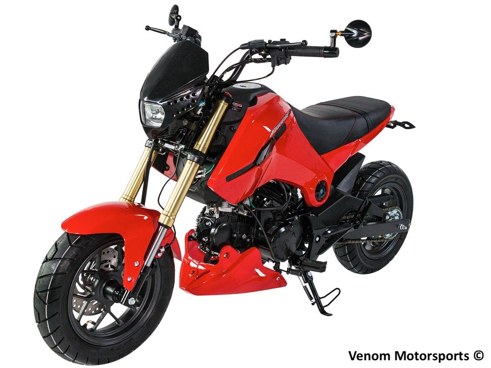 Venom x19R Fuerza | 125cc Motorcycle | 4-Speed Red