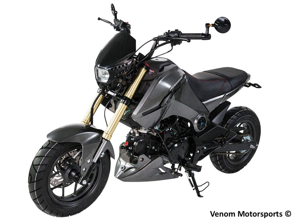 Venom x19R Fuerza | 125cc Motorcycle | 4-Speed Grey