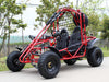 200cc Venom Spider Go-Kart | 2 Seater | Automatic + Reverse Red 1-Year Replacement Parts + 1-Year Engine ($0)