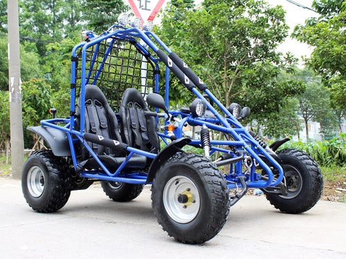 200cc Venom Spider Go-Kart | 2 Seater | Automatic + Reverse Blue 1-Year Replacement Parts + 1-Year Engine ($0)