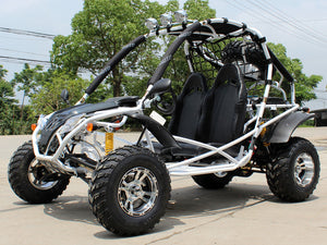 Venom Captain Go Kart | 2-Seater | 200cc | Automatic + Reverse Silver